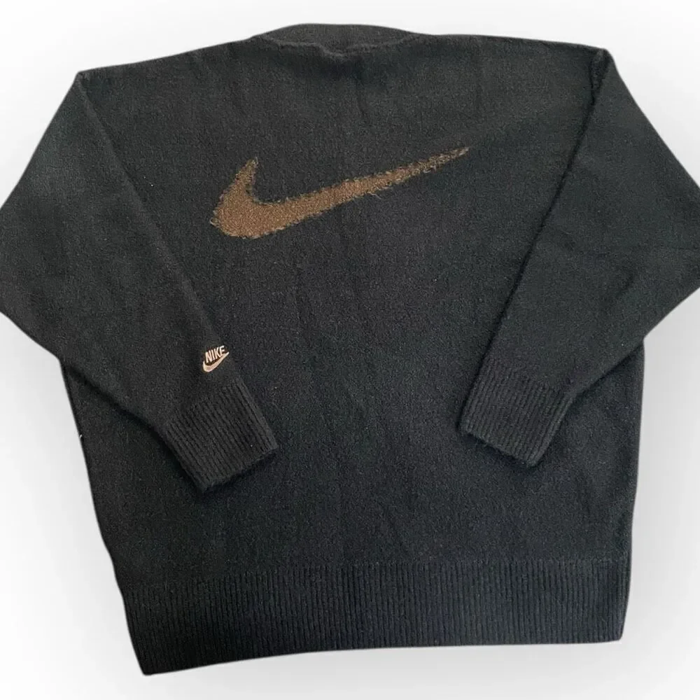 Nike Sportswear Tech Pack Knit Sweater Oversized Fit FB7809-010 Mens size L New
